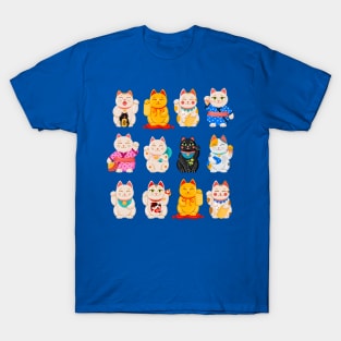 Lucky Cat Welcome T-Shirt